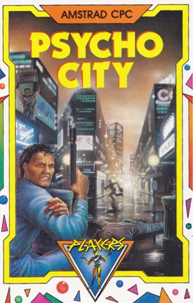 Psycho City (UK) (1989) box cover front